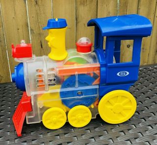 Vintage 1974 Ideal Toy Company - Lil Toot Wind - Up Whistling Toy Train 5699 - 01 2