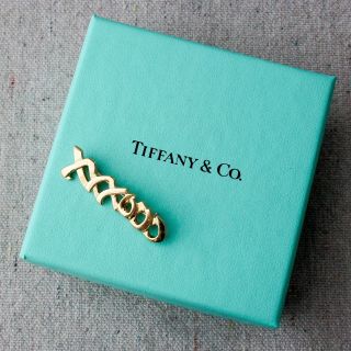 1983 Paloma Picasso Tiffany & Co 18k Yellow Gold Xxxooo Love Kisses Brooch Pin