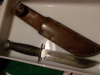 Pal Rh 36 Sheath Knife Vintage Wwii Remington Hunter Fighting Soldier Field Gear