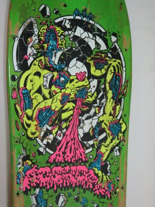 Vintage Santa Cruz Skateboard Roskopp Deck 2