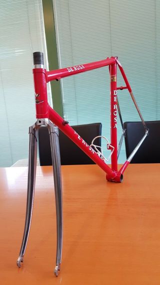 DE ROSA vintage italian steel road frameset COLUMBUS SLX 5