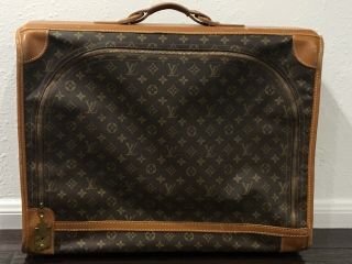 Vintage Louis Vuitton By The French Company Pullman Suitcase 23 " X 18 " X 8 "