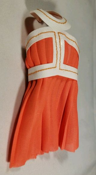 Vintage No Bangs Francie Barbie Doll OSS DRESS Only RARE HTF & DISPLAYBLE 3