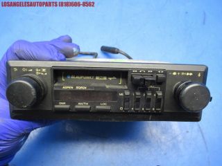 Blaupunkt Aspen Sqr24 Vintage Car Radio Audio Tape Cassette Player Am Fm