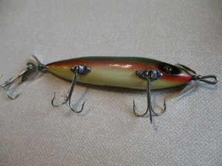 Near Dace Colored Heddon Sos In Large Wire Through Pike Size