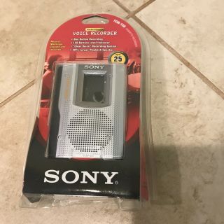 Vintage Sony Standard Cassette Tape Voice Recorder Tcm - 150