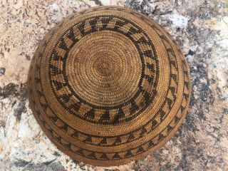 Rare,  Antique Early Fine Weave Native American Basket Museum Quality