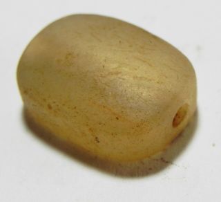 Zurqieh - As5986 - Ancient Egypt,  Stone Seal Shaped Bead.  Kingdom.  1400 B.  C