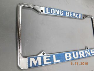 VINTAGE LICENSE PLATE FRAME 