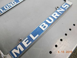 VINTAGE LICENSE PLATE FRAME 