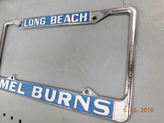 VINTAGE LICENSE PLATE FRAME 