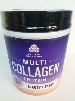 Dr.  Axe - Ancient Nutrition Multi Collagen Protein Beauty,  Sleep 18.  9 Oz.