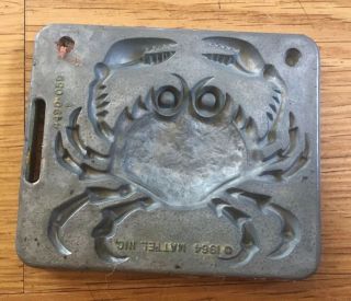 Vintage 1964 Thingmaker Creepy Crawlers Crab Mold 4490 - 059 1960 