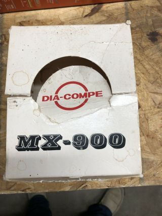 Dia Compe Mx - 900 Blue Rear Vintage Old School Bmx 1983 Set