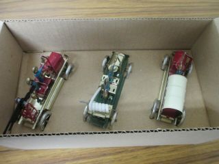 Paya 3 Car Tin Wind Up Toy Box