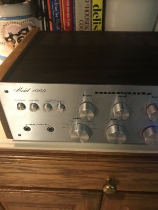 vintage marantz 1060 integrated amplifier, 8