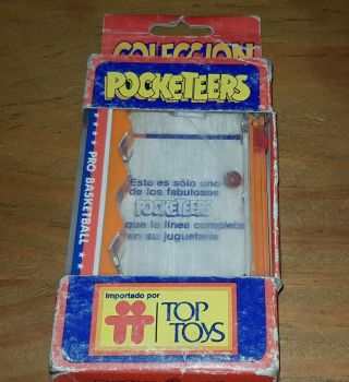 Tomy Pocketeers Made In Japan 1975 Basketball Argentina Top Toys