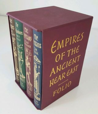 Empires Of The Ancient Near East 1999 Folio Society 4 Volume Box Set History