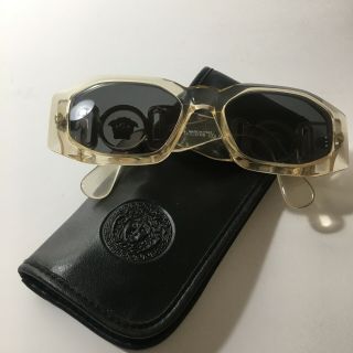 Vintage GIANNI VERSACE Sunglasses Mod 414/B Col 924 3