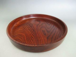 Japanese Wooden Tray/ Zelkova/ Good Wood Grain/ 8735