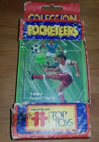 Tomy Pocketeers Made In Japan 1975 Football Argentina Top Toys