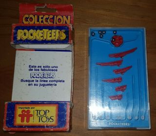 TOMY POCKETEERS made in Singapore 1975 ROCK ' N ' ROLL Argentina TOP TOYS 2