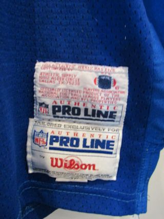 VTG Wilson Pro Line NFL Seattle Seahawks Chris Warren 1994 Football Jersey 75th 5
