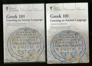 Great Courses Teaching Company Greek 101 Learning Ancient Language Mueller Dvd