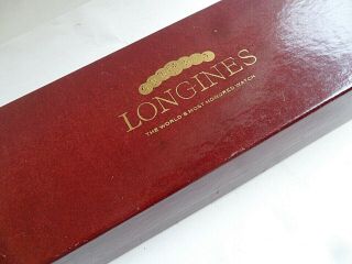 NOS Vintage 1950 ' s Men ' s Longines 17J Observatory Swiss Watch w/ Box & Hang Tags 8