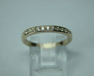 Le Vian 14k Yellow Gold Diamond Wedding Band Ring 0.  30 Ctw Vintage