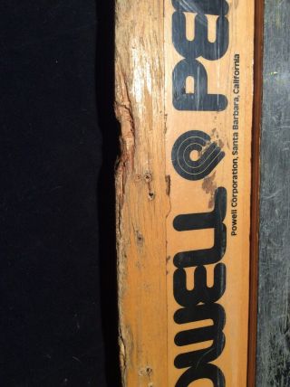 Vintage Wooden POWELL PERALTA Skateboard Deck 6