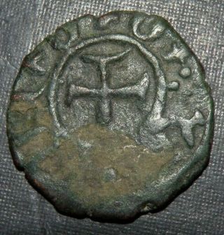 Medieval Coin Crusader Templar 