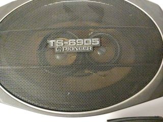 Vintage Rare Pioneer TS - 6905 6x9 3 - Way Car Speakers 4