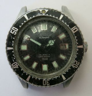 Vintage Citizen 52 - 0110 Automatic Date 150m Diver Men 