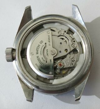 Vintage Citizen 52 - 0110 Automatic Date 150M Diver Men ' s Steel Wristwatch GN - 4 - 5 3
