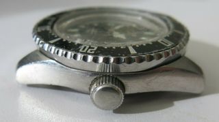 Vintage Citizen 52 - 0110 Automatic Date 150M Diver Men ' s Steel Wristwatch GN - 4 - 5 4