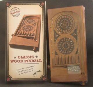 Berkshire Vintage Classic Wooden Tabletop Pinball Game - 2