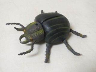 Vintage 1960s 70s Gigantic Bug Beetle Rubber Jiggler Monster Insect