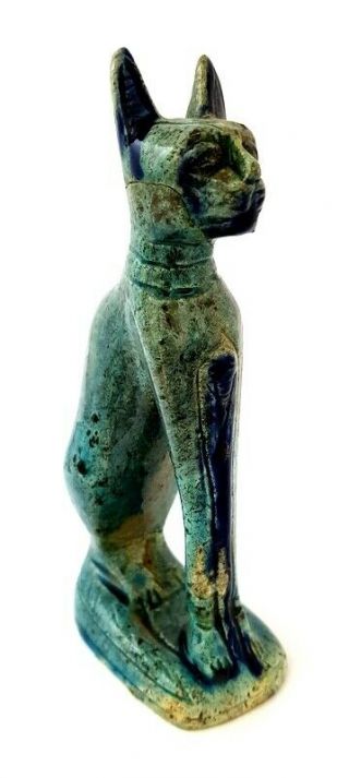 Bastet Sculpture Ancient Egyptian Antique Bast Figurine Amulet