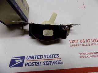 NOS Vintage GE General Electric Single Pole Lighted Ivory Mercury Wall Switch 2