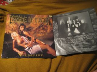 Cradle Of Filth Vempire Orig Red Vinyl Lp Dimmmu Borgir Ancient
