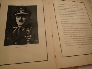 Rare 1936 Adolf Hitler Cigarette Card Book In German With All Pictures 5