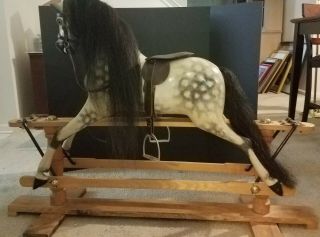 Antique Gliding Horse From The 1900 