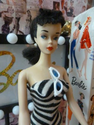 Vintage Barbie ponytail 3 Gorgeous brunette 8