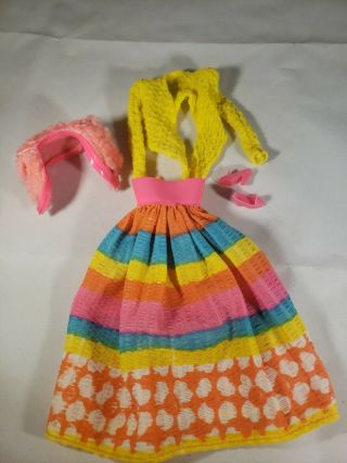 Vintage Barbie Fashion 3492 Flying Colors Vguc Nc