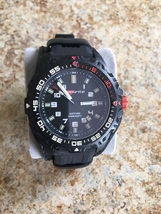 Isobrite Ultra Bright 200m Dive/tactical T100 Tritium Watch Iso100