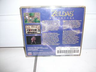 Vintage computer Philips CD - i game Zelda ' s Adventure VERY RARE game 1990 ' s 2