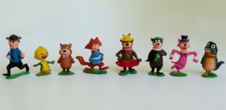 1961 Marx Hanna Barbera Tinykings Yogi Bear & Friends Boo Boo Cindy Ranger Wally