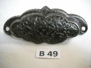 Antique Eastlake Cast Iron Bin Drawer Pulls 1880