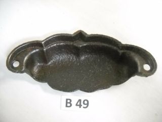ANTIQUE EASTLAKE CAST IRON BIN DRAWER PULLS 1880 2